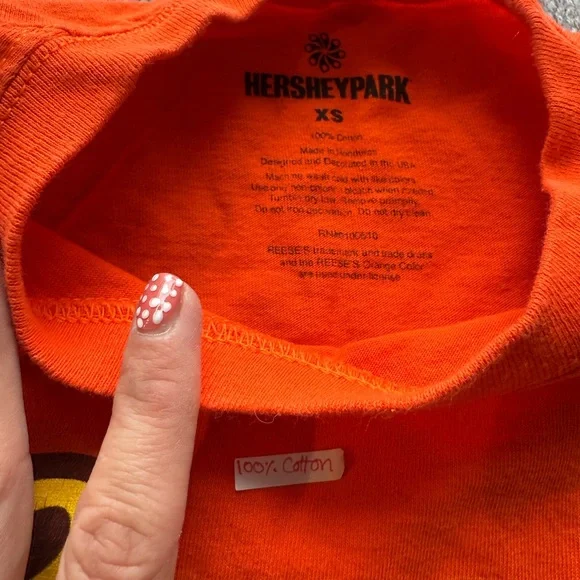 Super Cute Orange Kids T-Shirt 100% Cotton 🌱 Like New - Picture 4 of 5